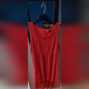 Scoop neck hi-lo Torrid dress